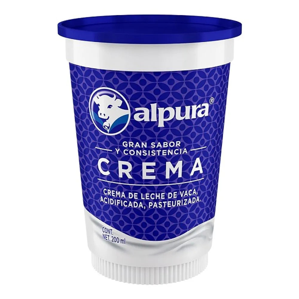 CREMA ALPURA VASO 200 ML