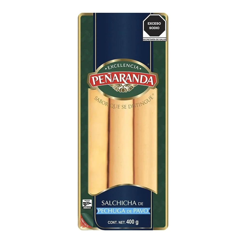 SALCHICHA DE PAVO PEÑARANDA .400GRS