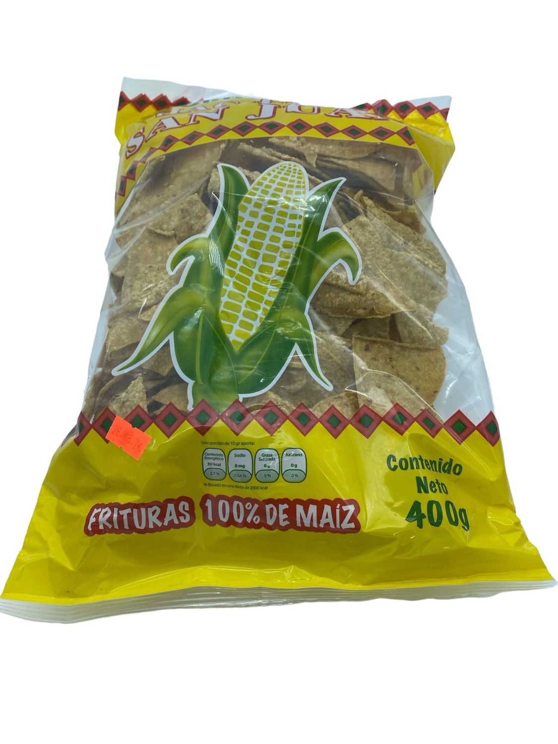 TOTOPOS SAN JUANICO PARA CHILAQUILES 400 GRS