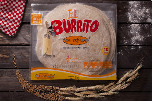 TORTILLAS EL BURRITO .500GRS