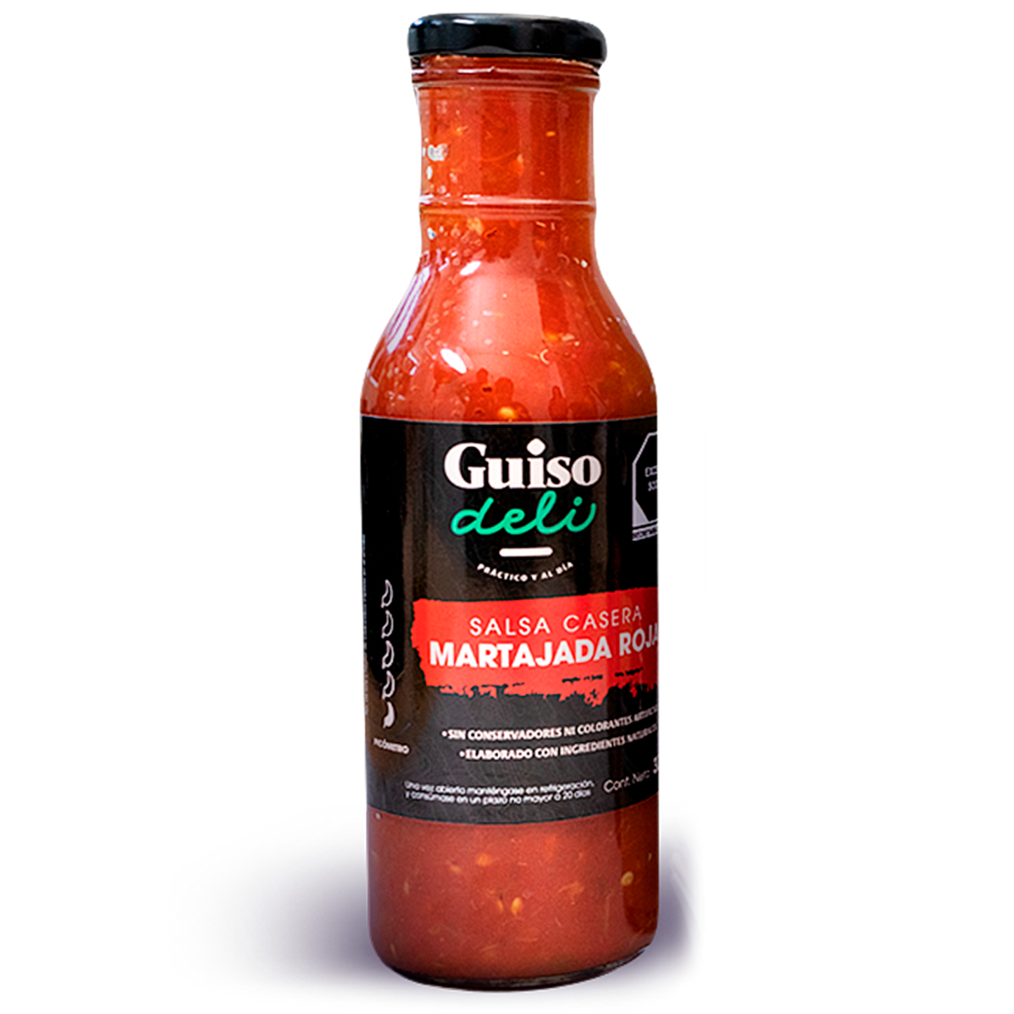 SALSA CASERA MARTAJADA ROJA 370ML