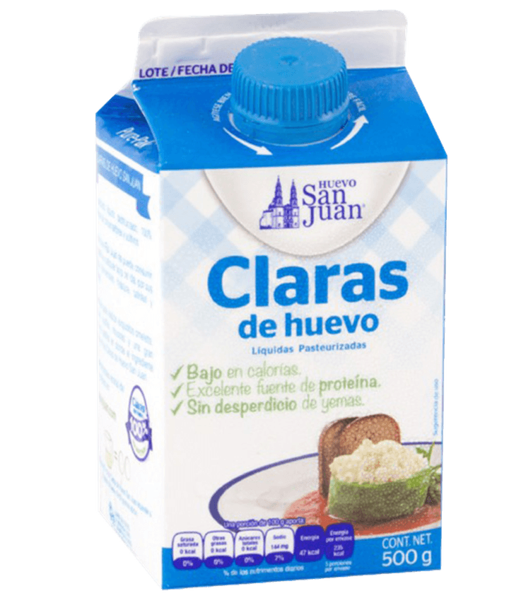 CLARAS DE HUEVO 500ML SAN JUAN