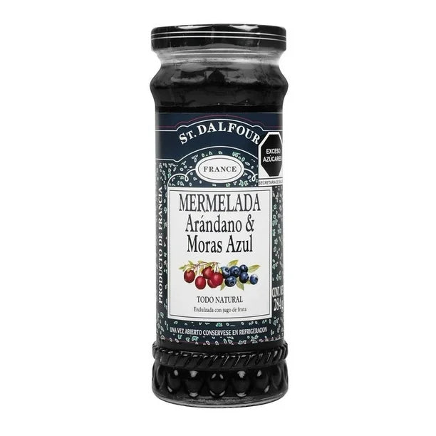 MERMELADA ST DALFOUR 284GRS MORA AZUL