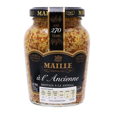 MOSTAZA ANCIENE (ANTIGUA) 210GRS