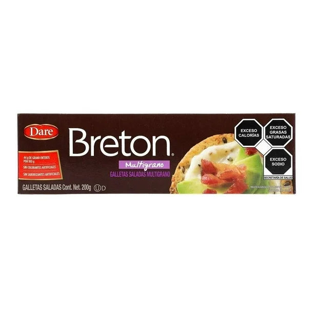 GALLETA DARE MULTIGRANO (BRETON) 200GRS