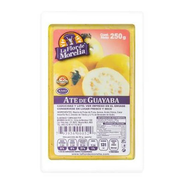 ATE DE GUAYABA FLOR DE MORELIA 250GR
