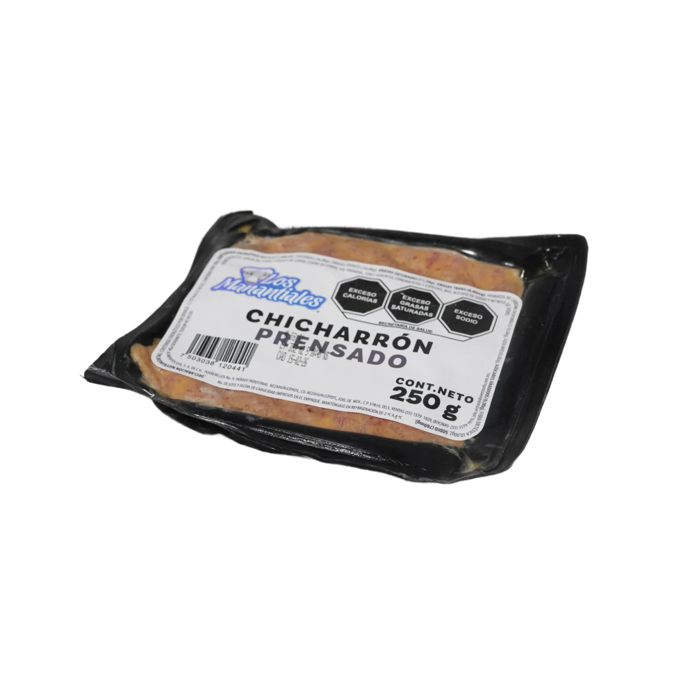 CHICHARRÓN PRENSADO .250GR