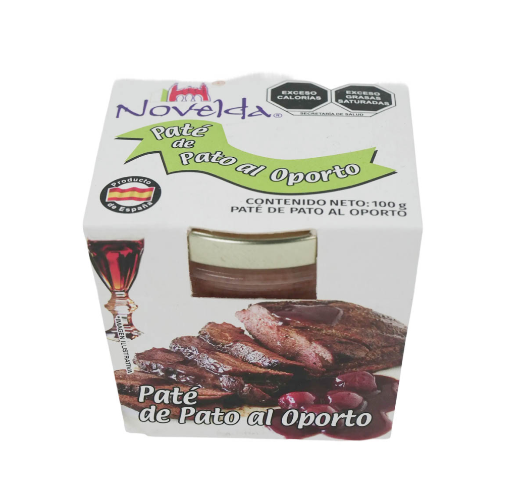 PATE E PATO OPORTO .100GR