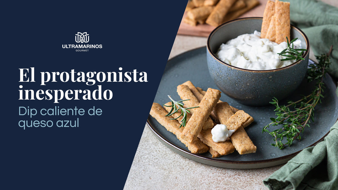 El protagonista inesperado: Dip caliente de queso azul