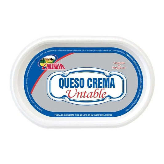 QUESO CREMA CHILCHOTA BARRA DE .250GR
