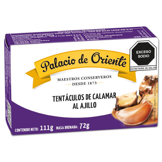 TENTÁCULO DE CALAMAR AL AJILLO 111GRS
