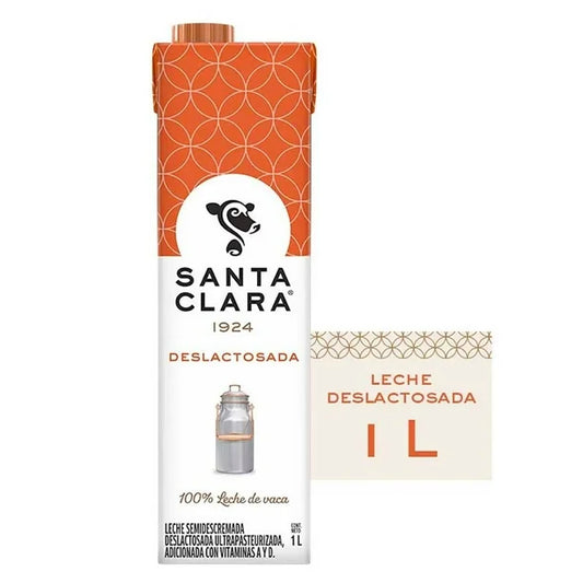 LECHE SANTA CLARA DESLACTOSADA 1LT