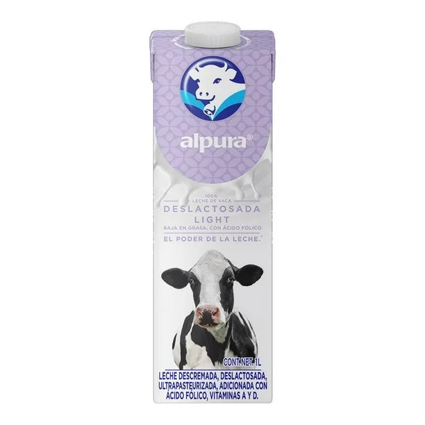 LECHE ALPURA DESLACTOSADA LIGHT 1L
