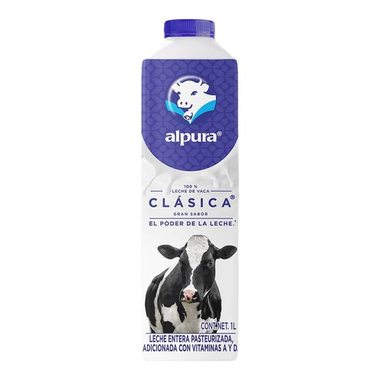 LECHE ALPURA ENTERA 1 LT
