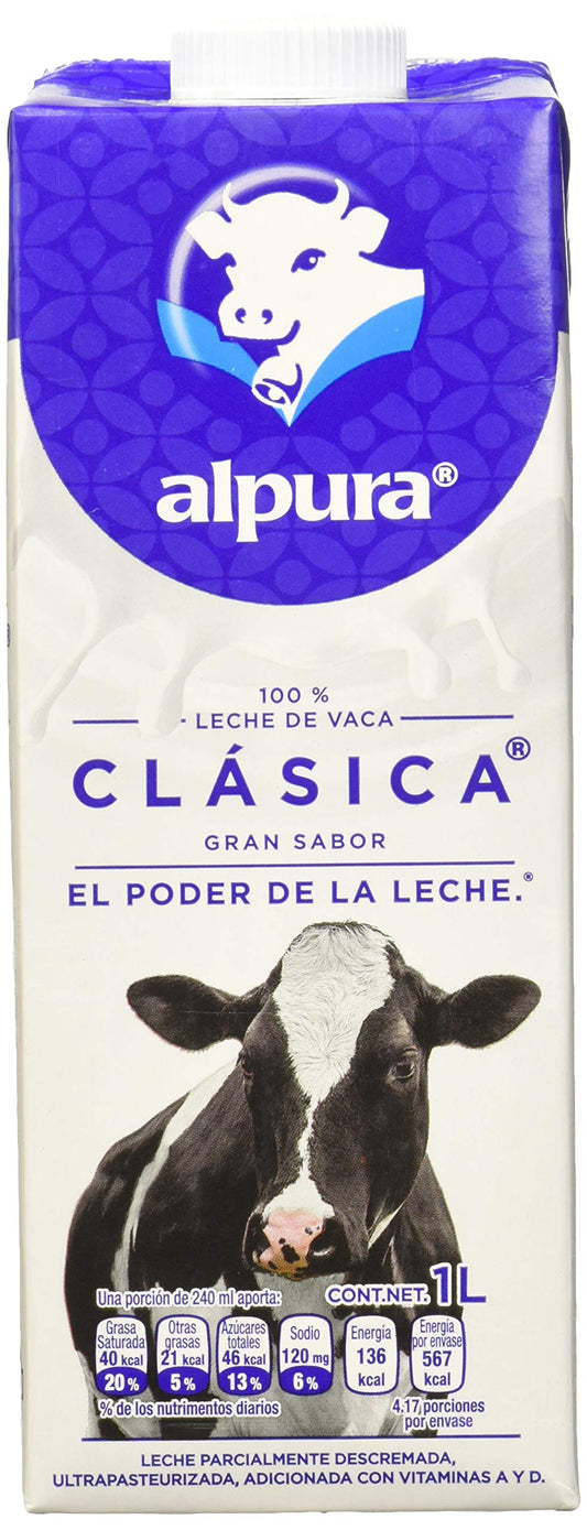 LECHE ALPURA ENTERA 2000 1LT