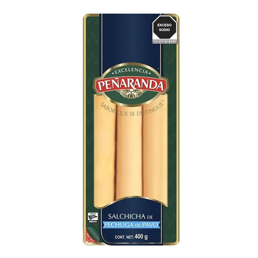 SALCHICHA DE PAVO PEÑARANDA 400GR