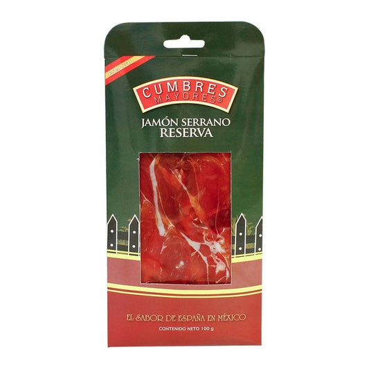JAMON SERRANO REB. CUMBRES GRAN RESERVA 100GR