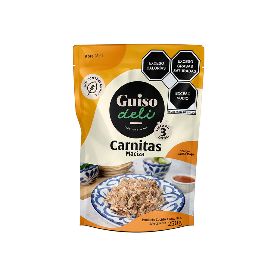 Guiso Deli carnitas de maciza 250 g