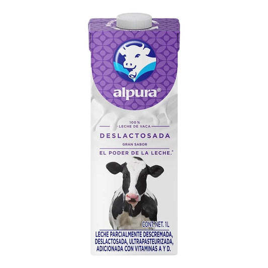 LECHE ALPURA DESLACTOSADA 1LT