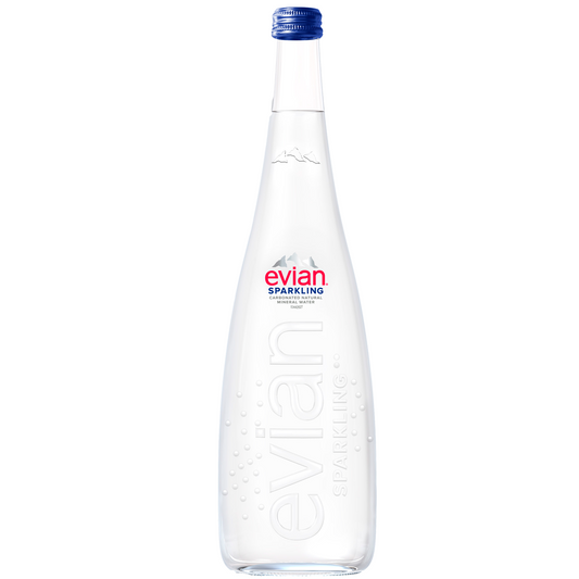 Evian agua mineral Sparkling 750 ml