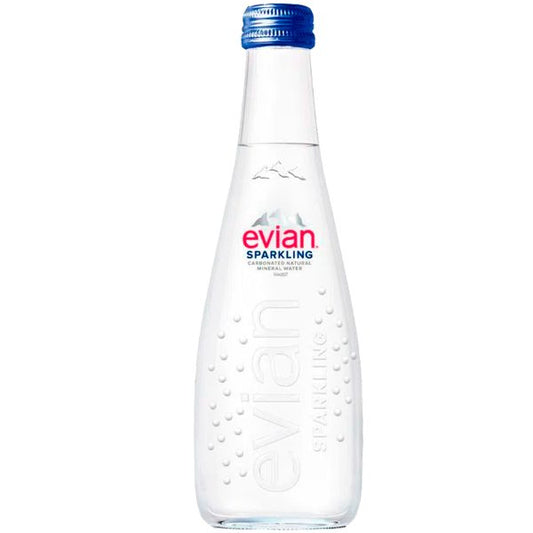 AGUA EVIAN VIDRIO .330 ML