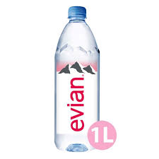 AGUA EVIAN 1L