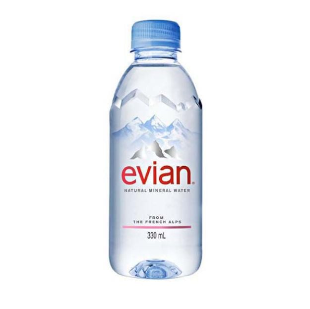 Evian agua mineral Sparkling 330 ml