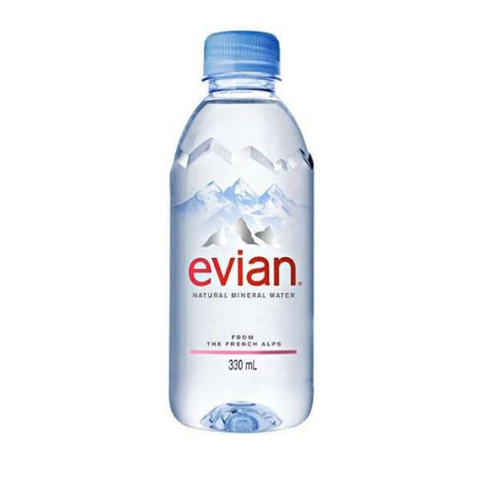Evian agua mineral Sparkling 330 ml