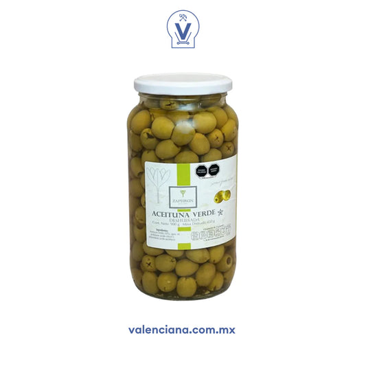 ACEITUNAS VERDES S/H ZAPHRON 6/900GR
