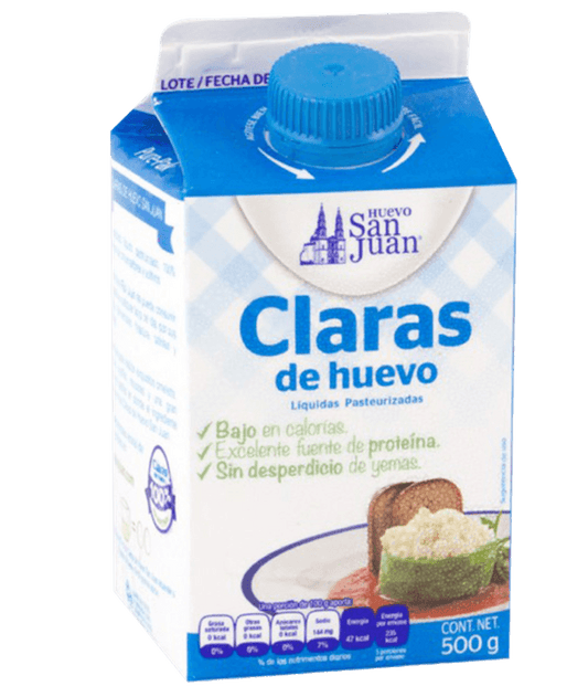 CLARAS DE HUEVO 500ML SAN JUAN