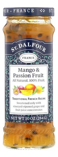MERMELADA ST DALFOUR 284GRS MANGO Y MARACUYA