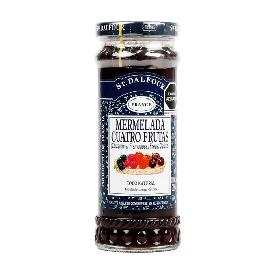 MERMELADA ST DALFOUR 284GRS CUATRO FRUTAS