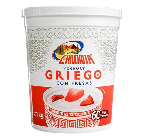 YOGHURT GRIEGO FRESA CHILCHOTA 1LT