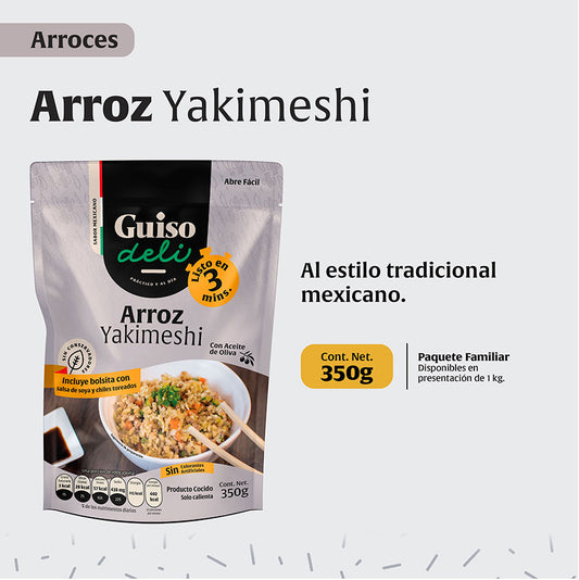 Arroz Yakimeshi 350 gramos