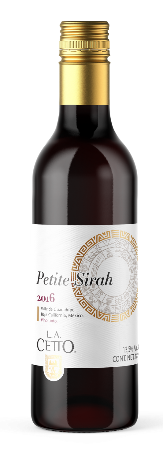 VINO TINTO L.A. CETTO PETITE SIRAH 187ML