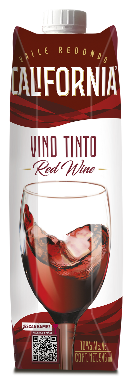 VINO TINTO CALIFORNIA TETRA PACK 946ML