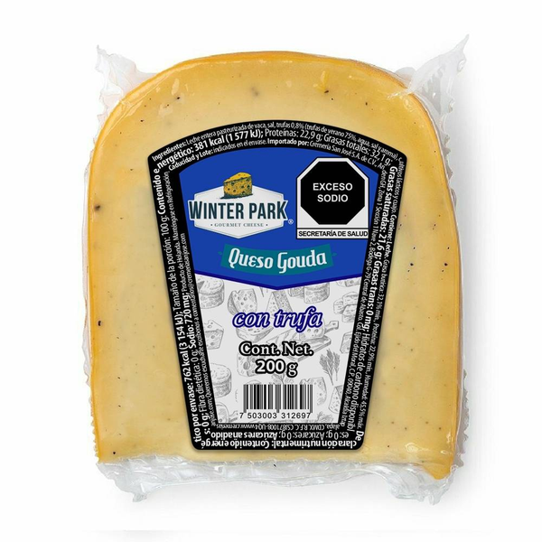 QUESO GOUDA TRUFA WINTER PARK CUÑA .300GR