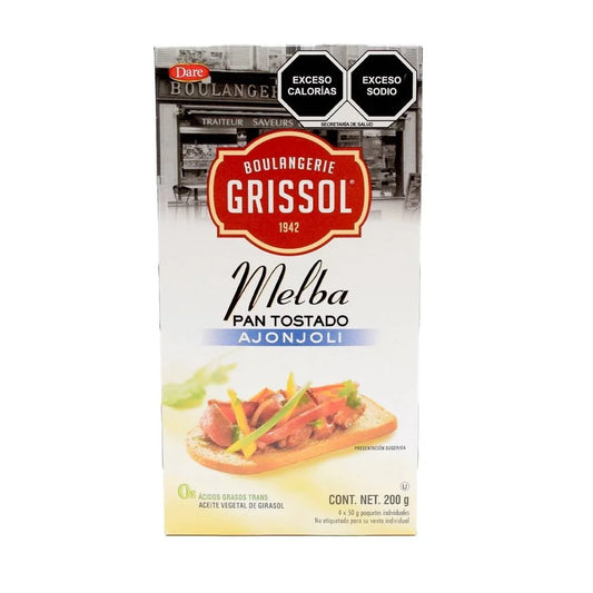 PAN MELBA DARE AJONJOLÍ 200GRS