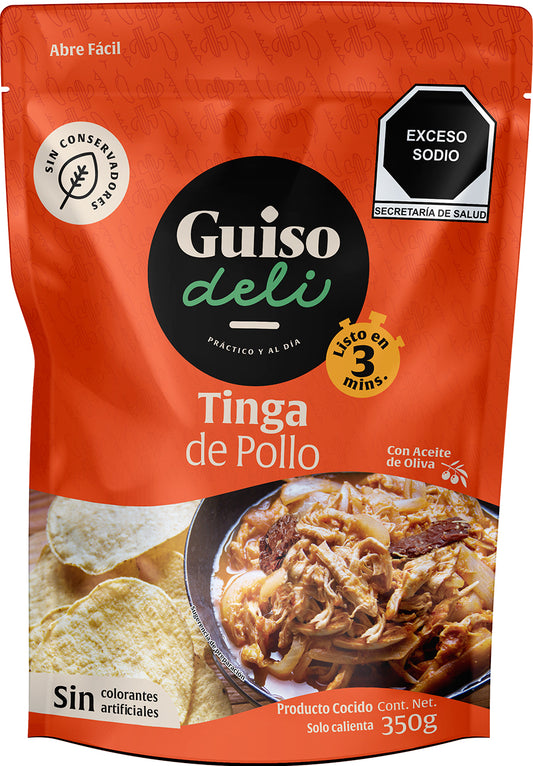 TINGA DE POLLO .350GR