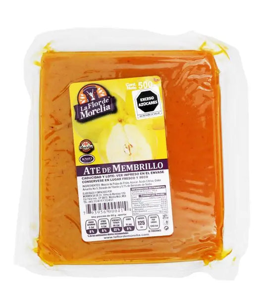 ATE DE MEMBRILLO FLOR DE MORELIA  250GR  (copia)