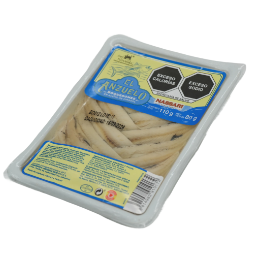 BOQUERONES EN ACEITE DE GIRASOL .110GR
