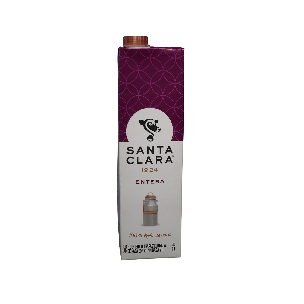 LECHE SANTA CLARA ENTERA 1L