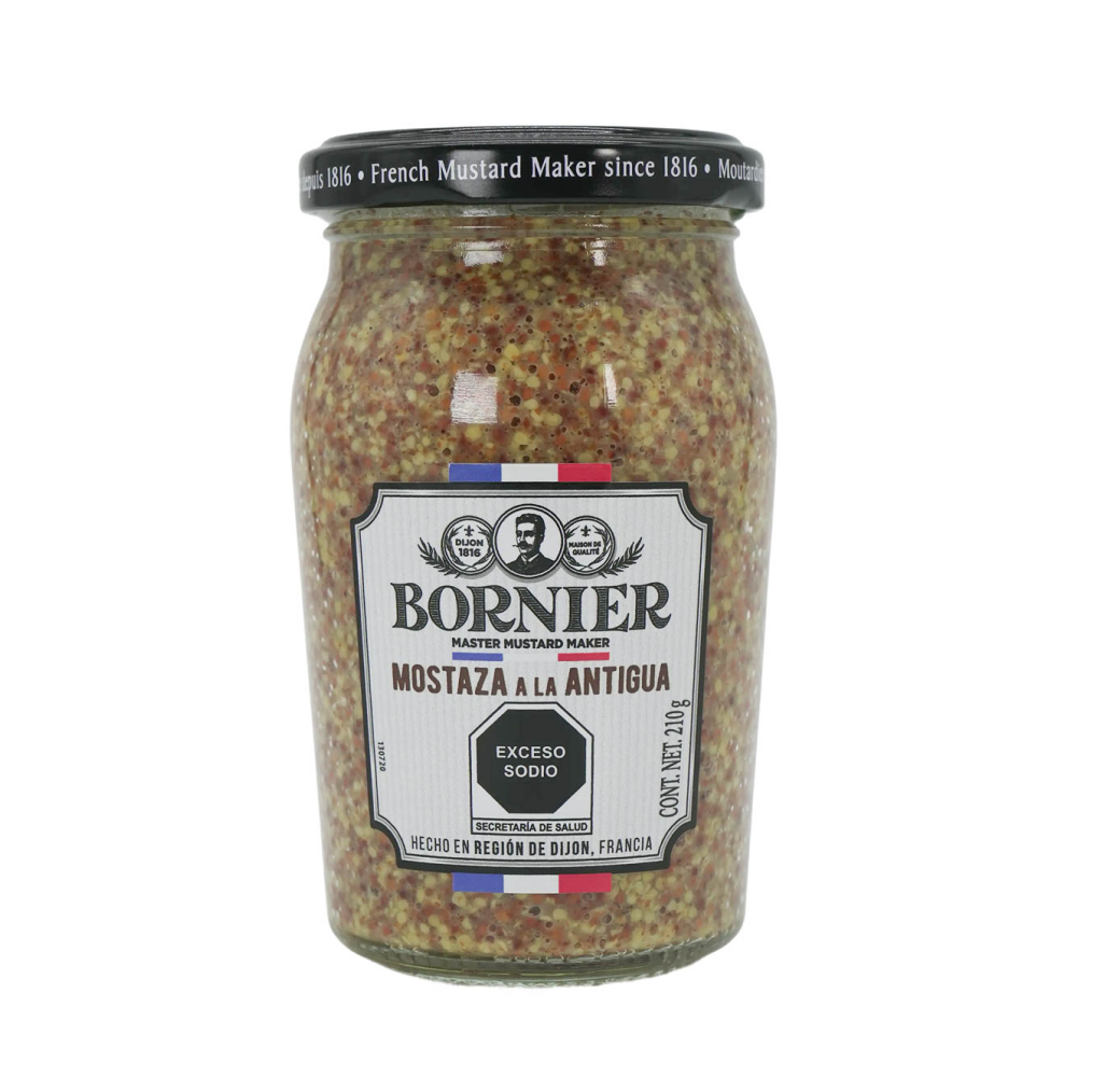 MOSTAZA A LA ANTIGUA BORNIER .210GR