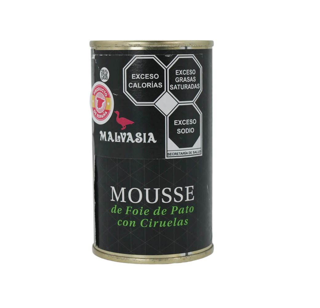 MOUSSE FOIE DE PATO CIRUELA .200GR
