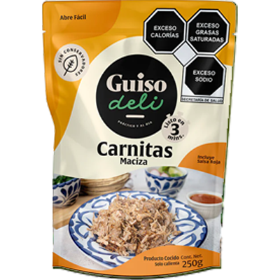 Guiso Deli carnitas de maciza 250 g