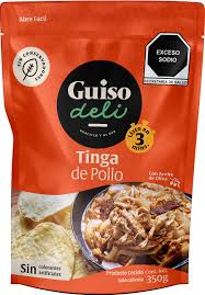 TINGA DE POLLO 200 GRS GUISO DELI