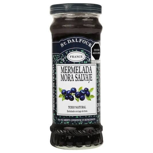 St. Dalfour mermelada de arándano y mora azul 284 g