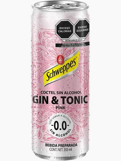 SCHWEPPES GIN & TONIC 355 ML