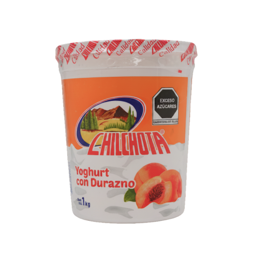 YOGHURT DURAZNO 1 KG